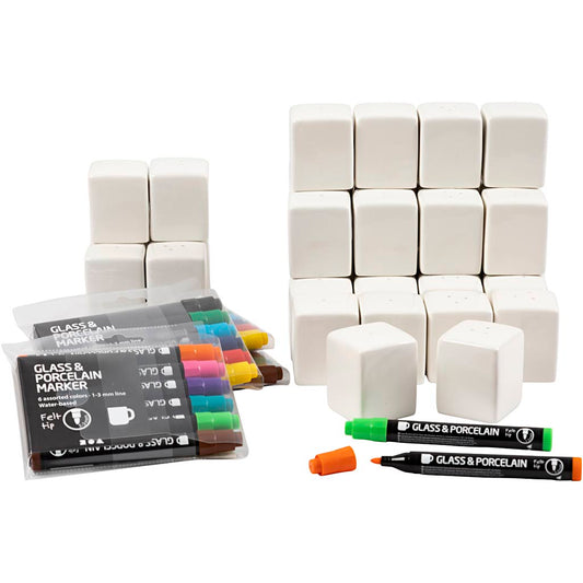 Classroom kit of salt & pepper sets