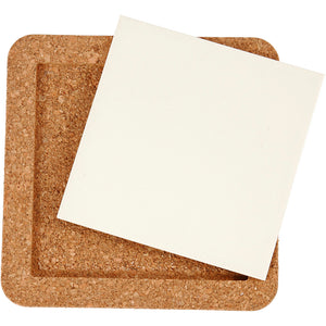 Trivet with cork frame