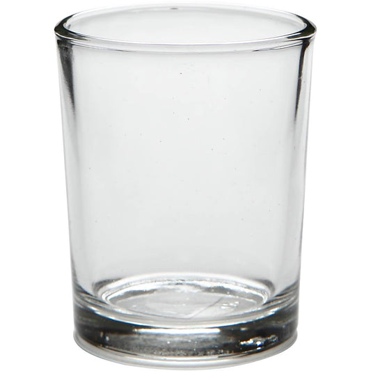 Tealight holder in glass