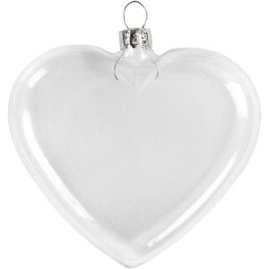 Flat Glass Heart