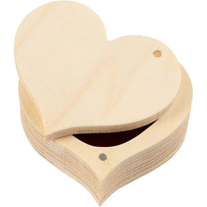 Plywood Box-Heart