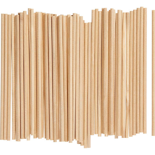 Sticks  L: 15 cm dia. 4mm (100 Pieces)