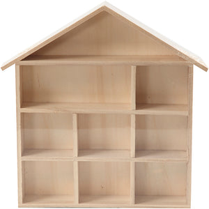 House-Shaped Shelving System