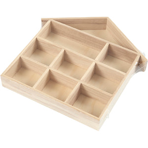 House-Shaped Shelving System