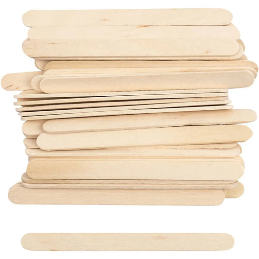 Ice Lolly Sticks, L: 11.5 Cm, W: 10 Mm, 200 Pcs, B