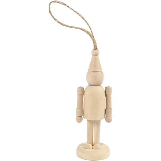 Wooden Christmas Figure - 9cm