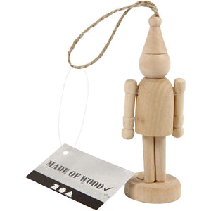Wooden Christmas Figure - 9cm