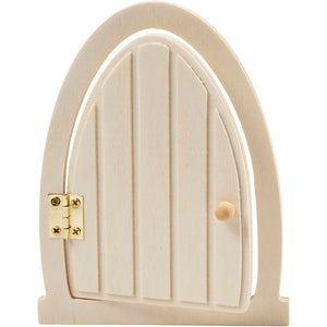 Door with hinges