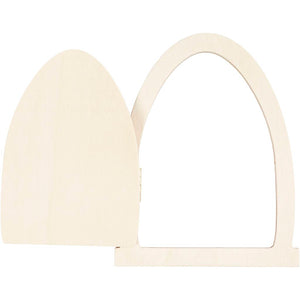 Door with hinges
