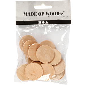 Wooden buttons