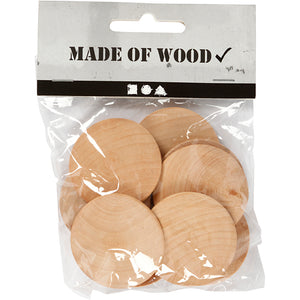 Wooden buttons