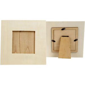 Creativ Wooden Frame - DIY Decorating (15.8cm x 15.8cm)