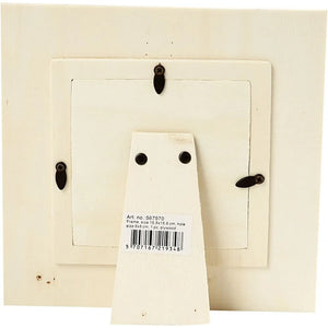 Creativ Wooden Frame - DIY Decorating (15.8cm x 15.8cm)
