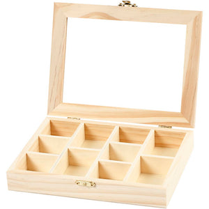 Box with Glass Lid