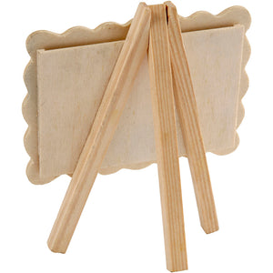 Frame on a easel