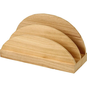 Napkin Holder, size 17x9x6.5 cm, 1 pc, paulownia