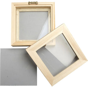 Wooden 3D Frame - 12.3x12.3cm