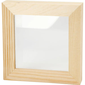 Wooden 3D Frame - 12.3x12.3cm