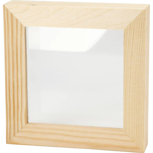 Wooden 3D Frame - 12.3x12.3cm