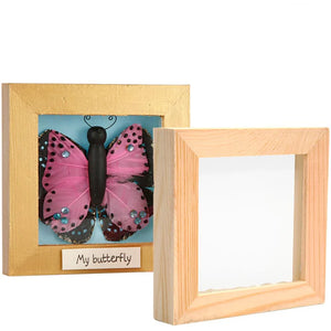 Wooden 3D Frame - 12.3x12.3cm