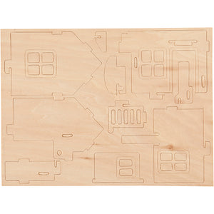 3D Wooden Construction Kit