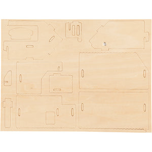 3D Wooden Construction Kit