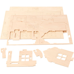 3D Wooden Construction Kit