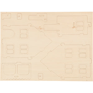 3D Wooden Construction Kit