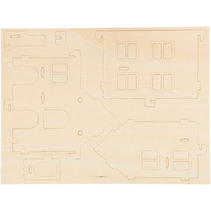 3D Wooden Construction Kit