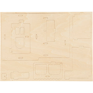 3D Wooden Construction Kit