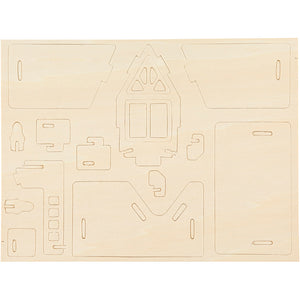 3D Wooden Construction Kit