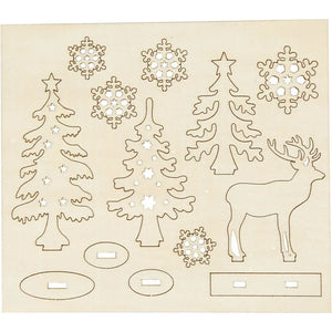 Creativ Wooden Craft Set - Forest and Deer (Small)