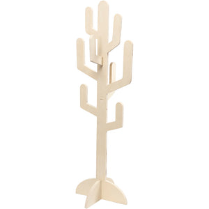 Wooden Cactus