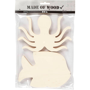 Sea life figures