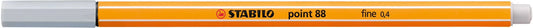 STABILO Fineliner Pen - Point 88 (Light Grey)