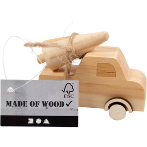 Lorry with Christmas tree