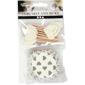 Cupcake cases and picks
