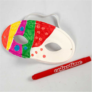 Half Face Masks in White (Pack of 10)
