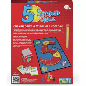 5 Second Rule - Family Board Game