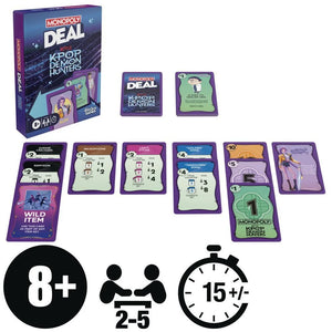 Monopoly Deal Game - K-Pop Demon Hunters
