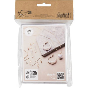 Jewellery Starter Kit - Gold-Plated (175 Pieces)