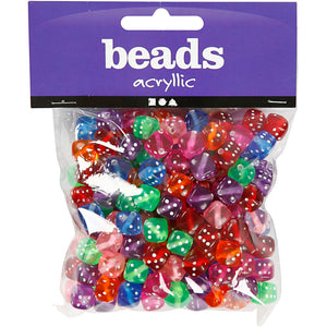 Dice Bead Mix