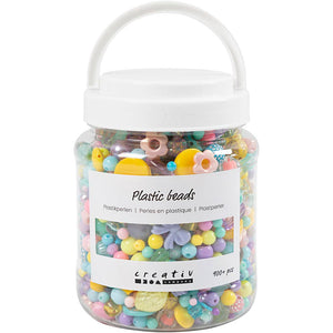 Plastic beads