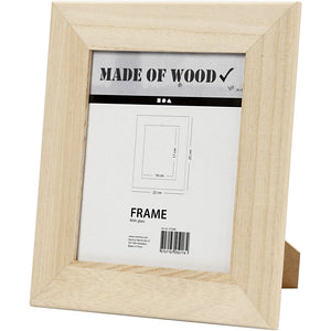 Frame With Glass, Size 22x25cm, Inner Size 14x17