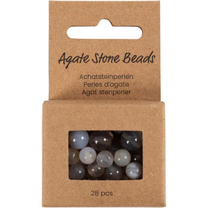 Agate stone beads