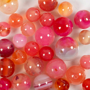 Agate stone beads