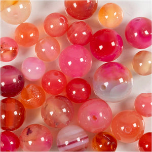 Agate stone beads