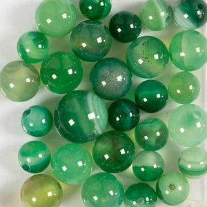 Agate stone beads