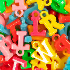 Letter Beads size 1-2cm 50g