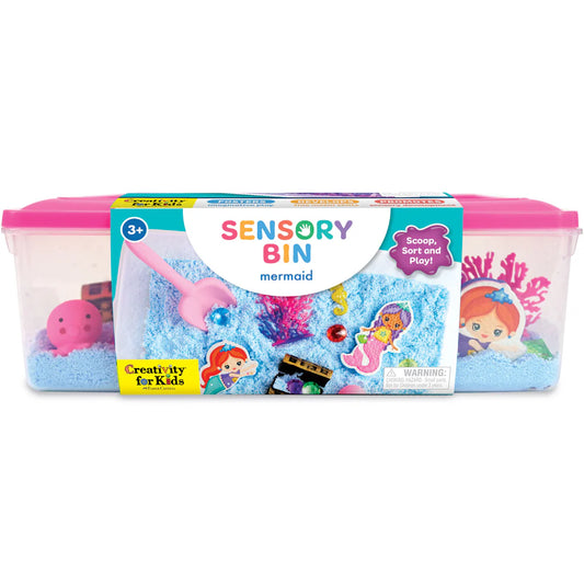 Creativity for Kids Sensory Bin - Mermaid